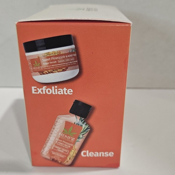 Hempz Sweet Pineapple & Honey Melon Mini‎ Travel Set / New - Picture 4 of 6